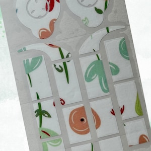 Stickers (white flowers) for Cochlear implant  Nucleus 7