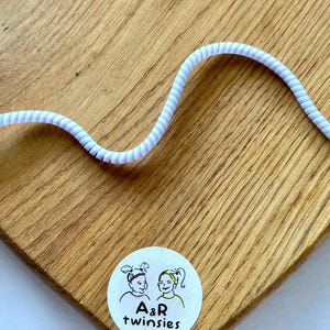 Purple Protective Cable for Hearing Aids/Implants (Two 10cm Cables)