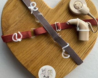 Rutschfeste Stirnband für Hörgerät, sicherer Sitz mit Gummischlaufen