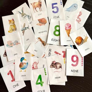 Cartões de som de linguagem imprimíveis e articulação de animais para terapia da fala, aprendizagem de línguas para crianças com perda auditiva e crianças com deficiência auditiva