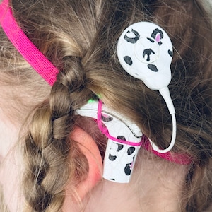 Stickers (leopard) for Cochlear implant  Nucleus 7