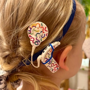 Stickers (confetti) for Cochlear implant  Nucleus 7
