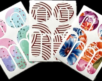 Medel Sonnet Stickers: Bubbles, Braid, Flowers - Set of 3