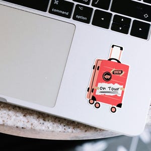 Pegatinas brillantes para maletas de gira / Pegatinas para teatro