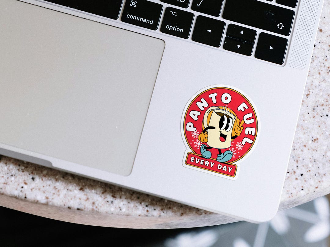 Pantomime Stickers Panto Fuel Glossy Sticker | Theatre Stickers - Etsy