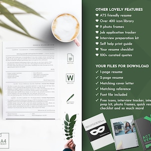 Retail Store Manager Resume Template, Minimalist ATS Friendly Resume, Store Manager Resume, Manager Resume, Retail CV, Sales Resume, Sale CV