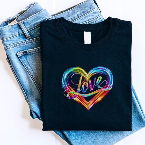 Love Shirt, Love T-Shirt, Gift For Her, Love Tee, Anniversary Gift, Gift For Wife, Engagement Shirt, Love Her Top, Wife Birthday Gift