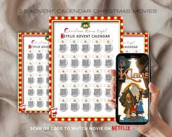 Kerstfilm adventskalender, adventskalender kerstfilms, Netflix adventskalender, kerstfilmmarathon, lijst kerstfilms