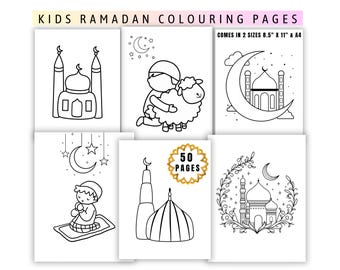 Ramadan kinderkleurplaten, islamitische kinderactiviteiten, ramadan-activiteiten, ramadan en eid kleurplaten, ramadan voor kinderen moslim kinderen kleurplaten