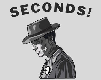 SEGUNDOS – Pin de esmalte de Oppenheimer [¡POR FAVOR, LEE!]