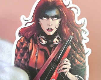 Pegatina mate Furiosa