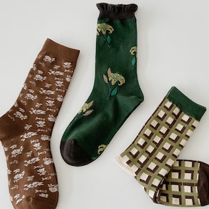 Women’s Patterned Soft Socks| Soft | Cute | Colorful | Comfortable | Designed | Gift Idea | Animal
