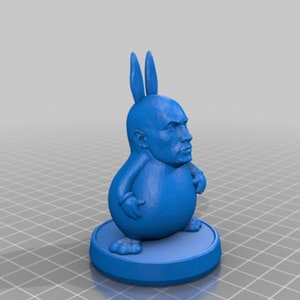 3D Printed Big Chungrock!!! Big Chungus + The Rock - Available in Multicolor!