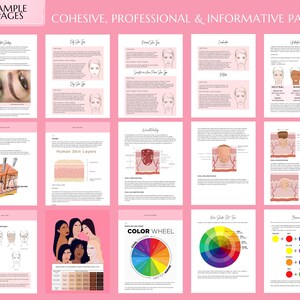 PMU Manual, Microblading Brows Training, PMU Course, Microshading, Ombre Powder Brows, Color Correction, Combo Brows Guide, Editable