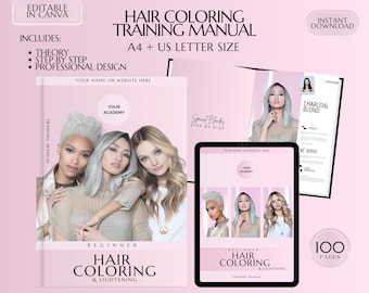 Hair Coloring Training Manual, Cosmetology Student Guide (PDF)