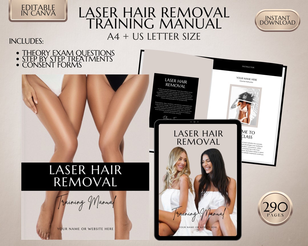 Laser Hair Manual, Laser Hair Removal, Laser Training Guide, Laser