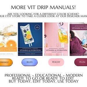 IV Vitamin Drip Therapy Training Manuals, IV Nutrient Formulas Training Guide, IV Hydration Therapy Training Course