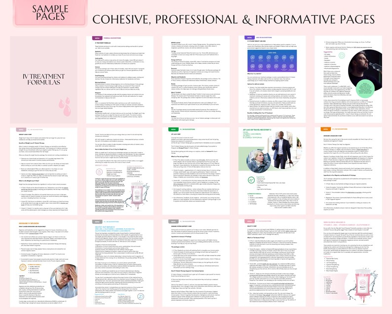 IV Vitamin Therapy Training Manual, IV Nutrient Formulas Training Guide, IV Hydration Therapy Training Course, Learn or Teach, Edit in Canva