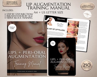 Lip Filler Training Manual: Augmentation Guide, Injectable Techniques (Ebook)