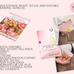 IV Vitamin Therapy Training Manual, IV Nutrient Formulas Training Guide, IV Hydration Therapy Training Course, Learn or Teach, Edit in Canva