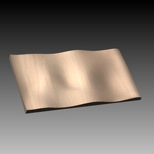 Illustration of Undulating Wall Surfaces Finishes