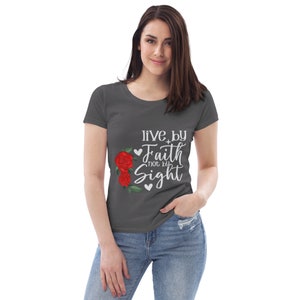 Women&#39;s fitted eco tee