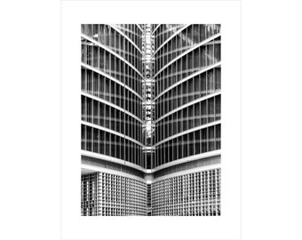 Milano City Black & White – Skeleton / Limited Fine Art Photography / Architecture / Art Print / Original Photo from Italy