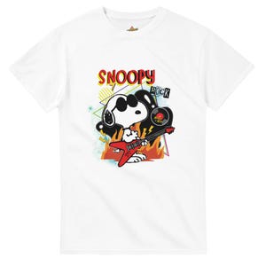 Retro Snoopy T-Shirt, 90s Cartoon, Vintage Cartoon, 90s Nostalgia T-Shirt, Graphic Cartoon T-Shirts