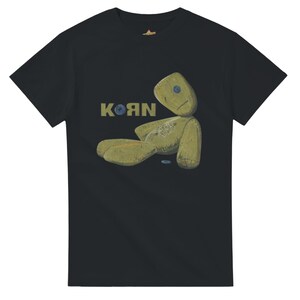 Korn Band T-Shirt: 90s Nu Metal Graphic Tee
