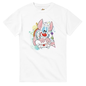 Retro Pinky and the Brain T-Shirt, 90s Cartoon, Vintage Cartoon, 90s Nostalgia T-Shirt, Graphic Cartoon T-Shirts