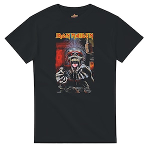 Retro Iron Maiden T-Shirt: 80s Metal Music Tee