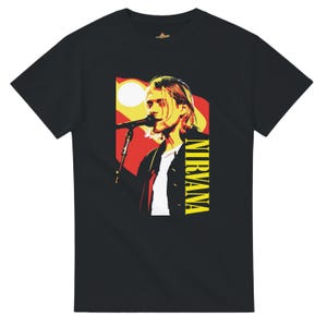 Nirvana T-Shirt: 90s Grunge Rock Music Tee