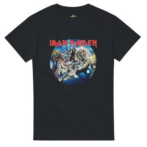 Retro Iron Maiden T-Shirt: 80s Metal Music Tee