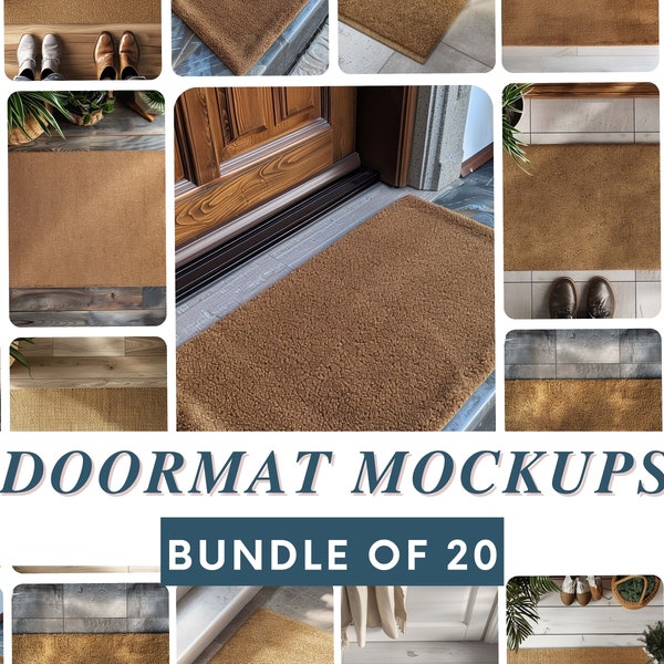 Doormat Downloadable Mockup, Doormat Bundle Mockup, Rustic Doormat Stock Photo, Doormat Digital File, Blank Doormat Photo, Doormat JPG