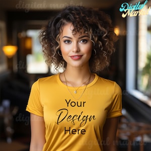 Black t shirt gold print discount