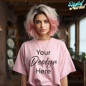 Blossom Shirt Mockup, Blossom Comfort Colors, Blossom 1717 Mockup, Comfort Colors 1717 Female Mockup, Boho Mockup, Comfort Colors Mockup