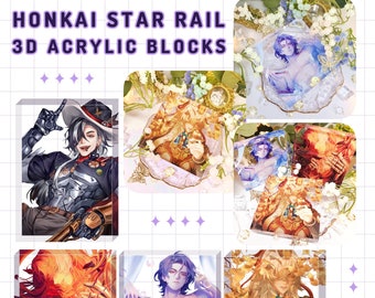 Blocs acryliques Honkai (rail en étoile)