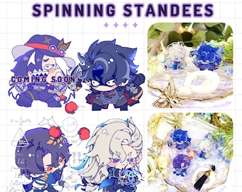 Honkai Genshin Spinning Standee