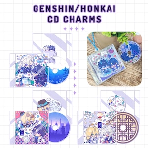 Breloques pour CD Honkai/Genshin