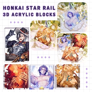 Honkai Acrylic Blocks Star Rail image 1
