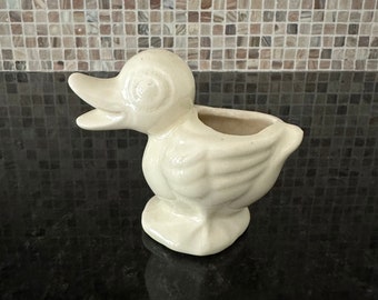 Vintage McCoy Small Baby Duck Planter Rare 1950's.