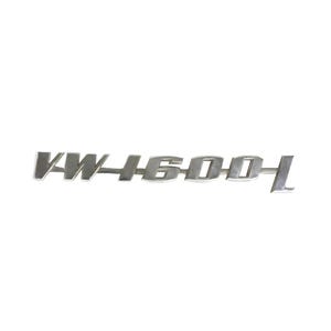 VW 1600 L Emblem Stainless Steel Rear Badge for Classic Type 3 Notchback After 1967 | Chrome Script Vintage VW Car Accessory - 361853687D