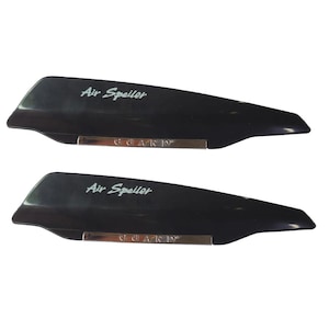 Wiper Spolier Black Sport Style Wiper Covers Air Spolier Windscreen