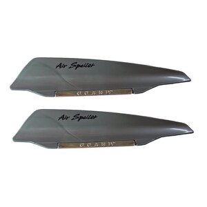 Wiper Spolier Gray Sport Style Wiper Covers Air Spolier Windscreen