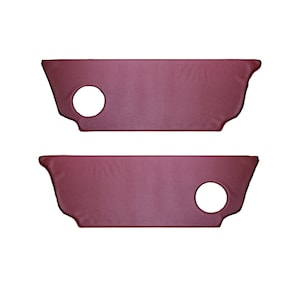 Rear Kick Panel Set Burgandy For VW Classic Beetle (1200-1300-1302-1303 Models) (4-4131)