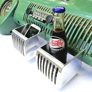 VW Split Bus Drinks Holder - Cup Holder - Fully Polished Aluminium - AAC200