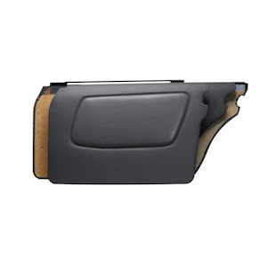 Mercedes W123 Sedan Door Panel Black Interior Trim Set 4 Pcs Fit 1976–1986 Classic Replacement