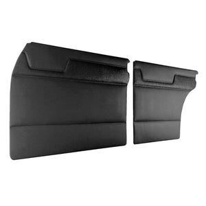 Interior Door Panel Set 4pcs Compatible With Mercedes W115 Models Elegant Durable Trim Cover Fits 1968–1976 Sedan Coupé Black