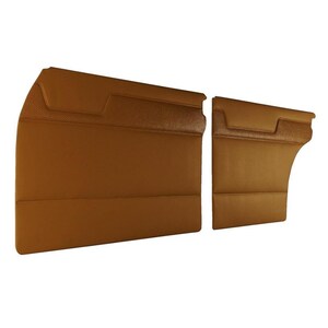 Interior Door Panel Set 4pcs Compatible With Mercedes W115 Models Elegant Durable Trim Cover Fits 1968–1976 Sedan Coupé - Taba