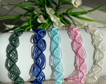 Macrame bracelets-friendship bracelets